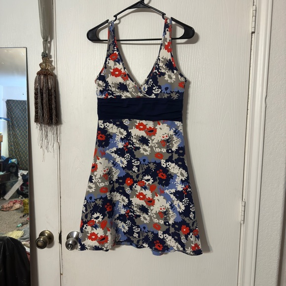 Patagonia floral dress small orange white blue - Picture 4 of 4